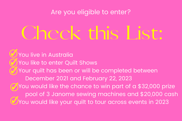 Australian Quilt Show - 2023 - Craft & Quilt Fair